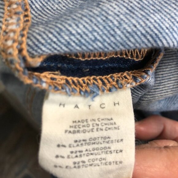 Hatch Blue Women's Jeans - Picture 3 of 8
